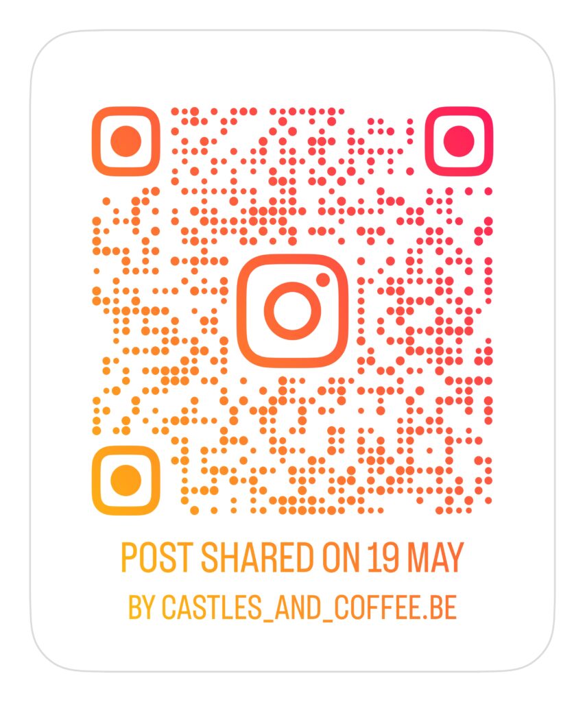QR code naar instagram filmpje waar we een iced latté aan't shaken zijn.